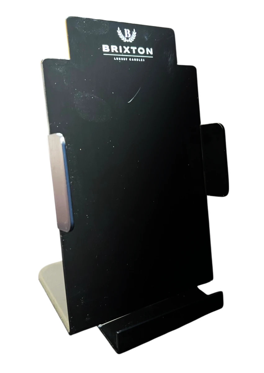 Stojak na ulotki A5 logo Brixton