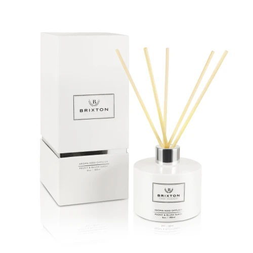 Dyfuzor zapachowy z pałeczkami 180ml Peony & Blush Suede